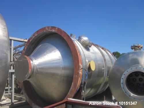 Used- Praj Industries Stainless Steel Pressure Vessel