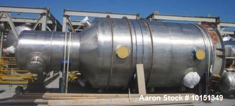 Unused- Praj Industries Vertical 316 Stainless Steel Pressure Vessel