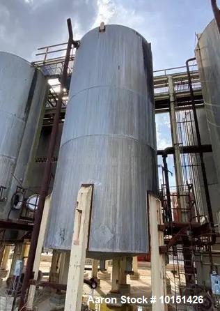 Approx 22,000 gal (80 cu m3) Vertical 304L Stainless Steel Mix Tank.