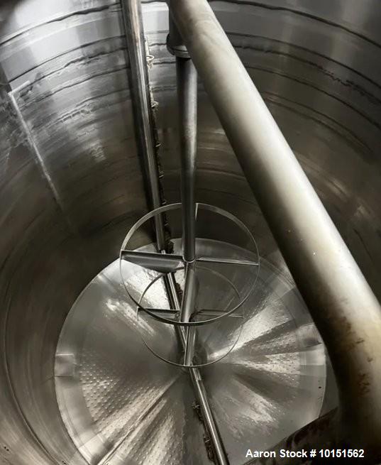 ICC Northwest 6,000 Gallon Stainless Steel Double-Motion Jacketed Tank – 2020 (Used)