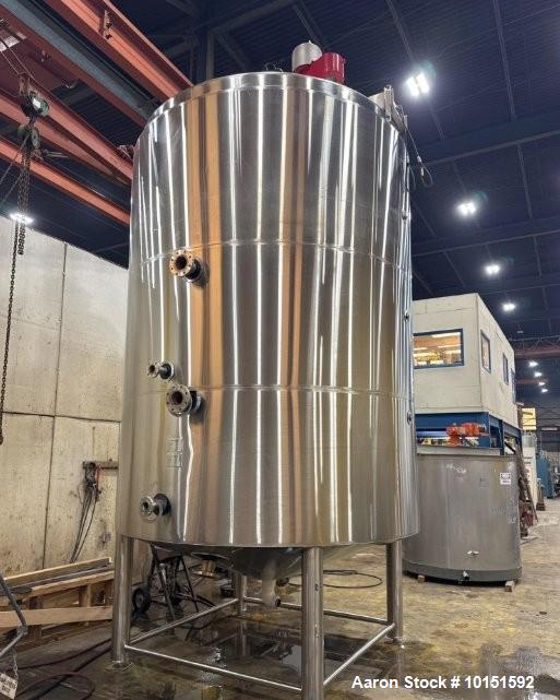 Used ICC Northwest 6,000 Gallon Jacketed Kettle – 304 Stainless Steel ASME U-Stamped Mixing Vessel (2020)