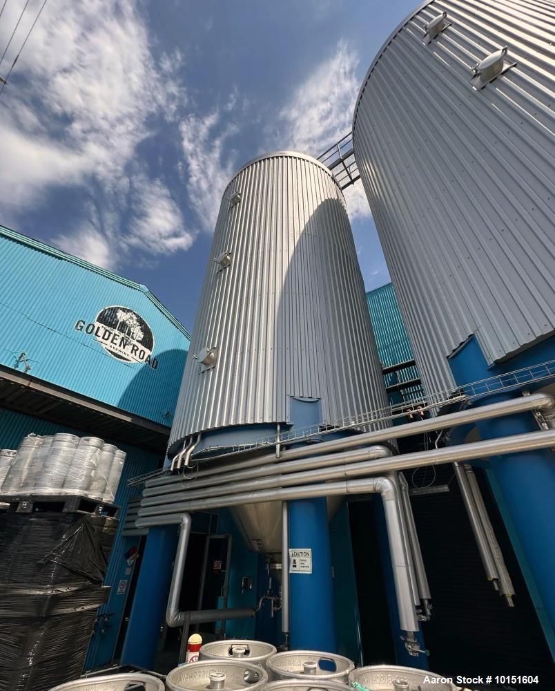 Used Ziemann Bauer 27,000 Gallon Jacketed Pressure Vessel | 874 BBL Fermentation Tank