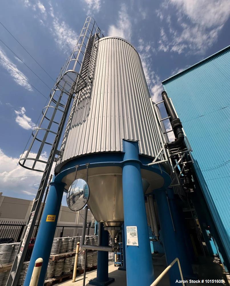 874 BBL Ziemann Bauer Stainless Steel Fermenter | 27,000 Gallon Jacketed Tank