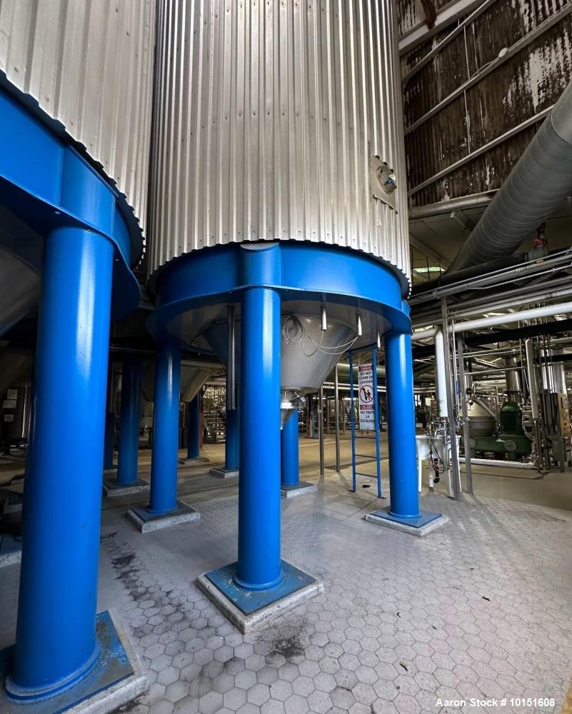 Used Ziemann Bauer 9,300 Gallon Jacketed Pressure Vessel | 300 BBL Stainless Steel Fermentation Tank