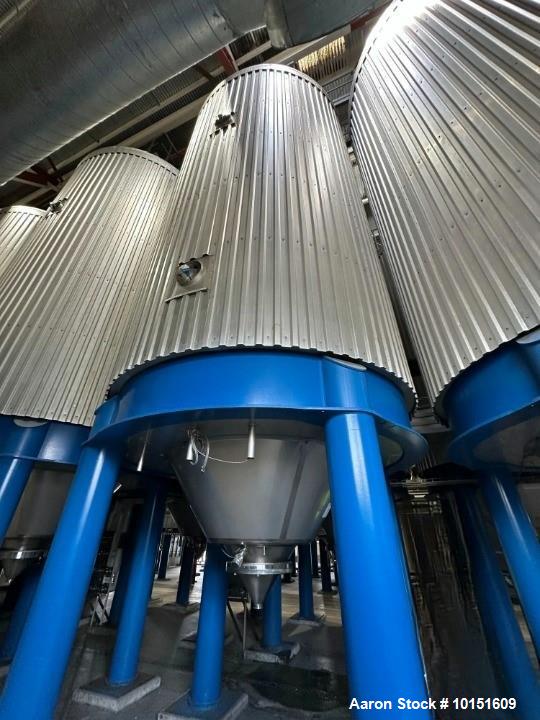 300 BBL Ziemann Bauer Stainless Steel Fermentation Tank – 9,300 Gallon