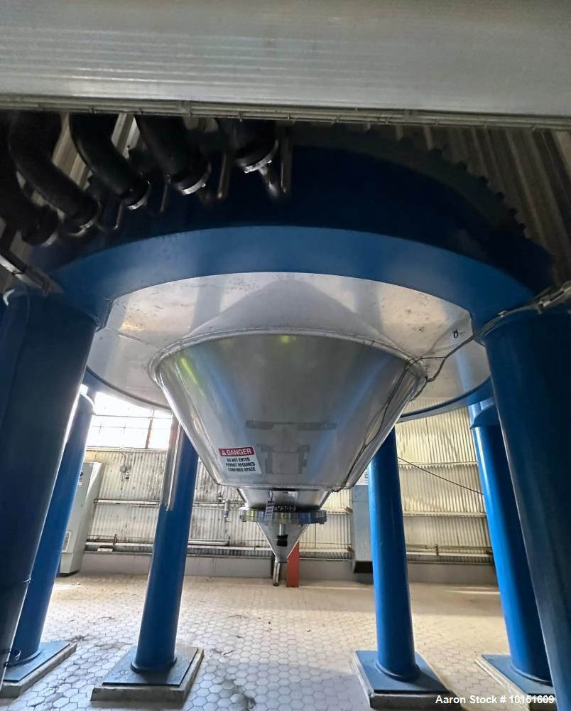 300 BBL Ziemann Bauer Stainless Steel Fermentation Tank – 9,300 Gallon