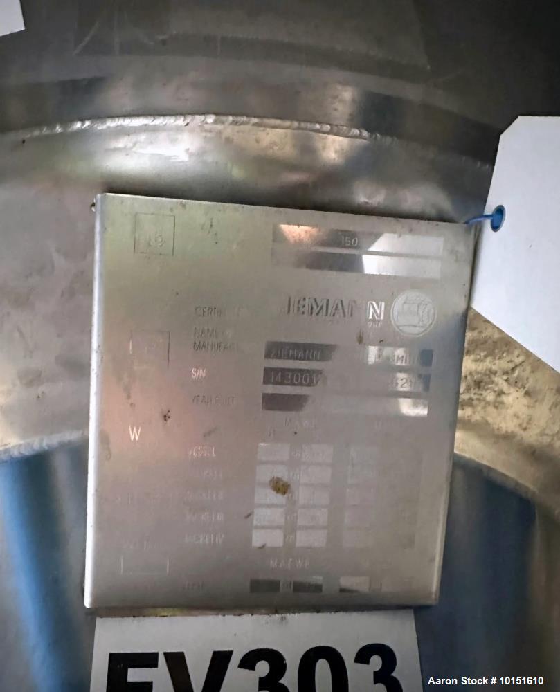Used Ziemann Bauer 9,300 Gallon Jacketed Fermenter – Brewery Tank