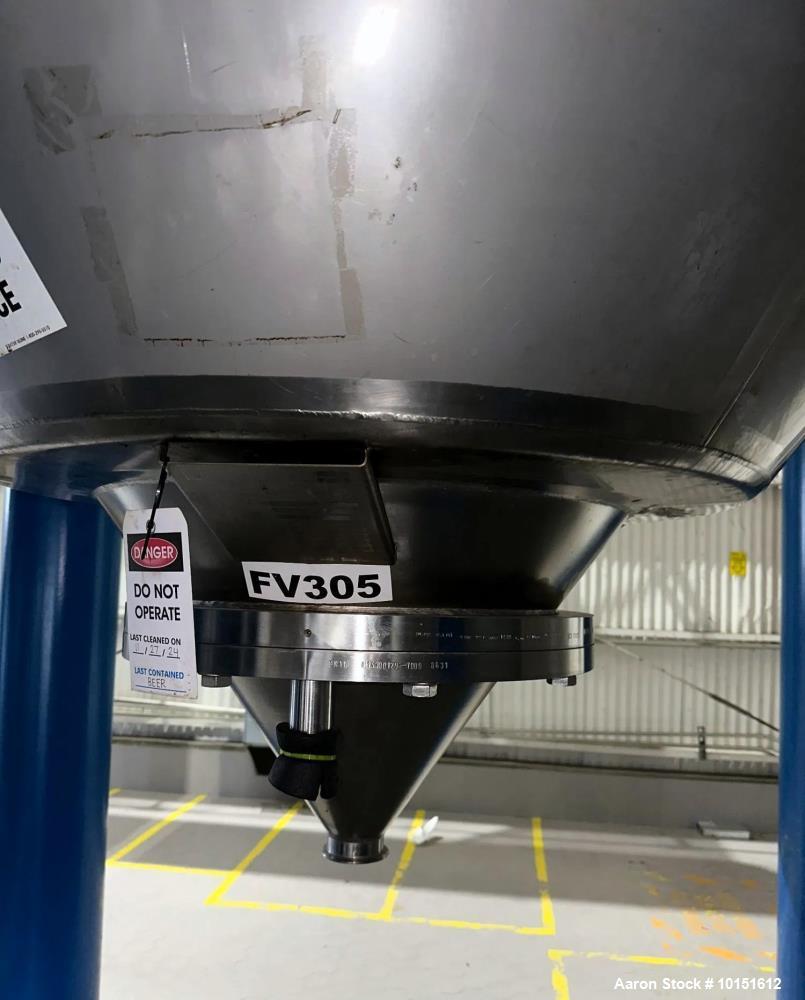 Ziemann Bauer 300 BBL Brewery Fermentation Tank – Stainless Steel