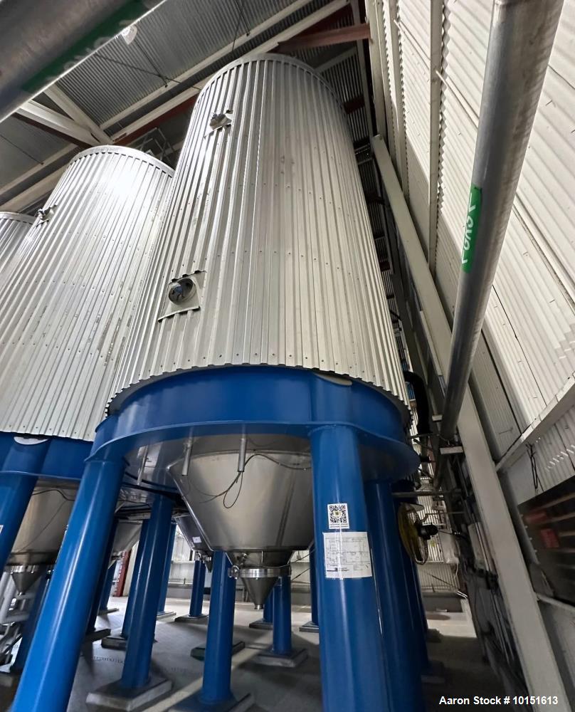 Industrial 9,300 Gallon Fermentation Vessel – Ziemann Bauer 300 BBL