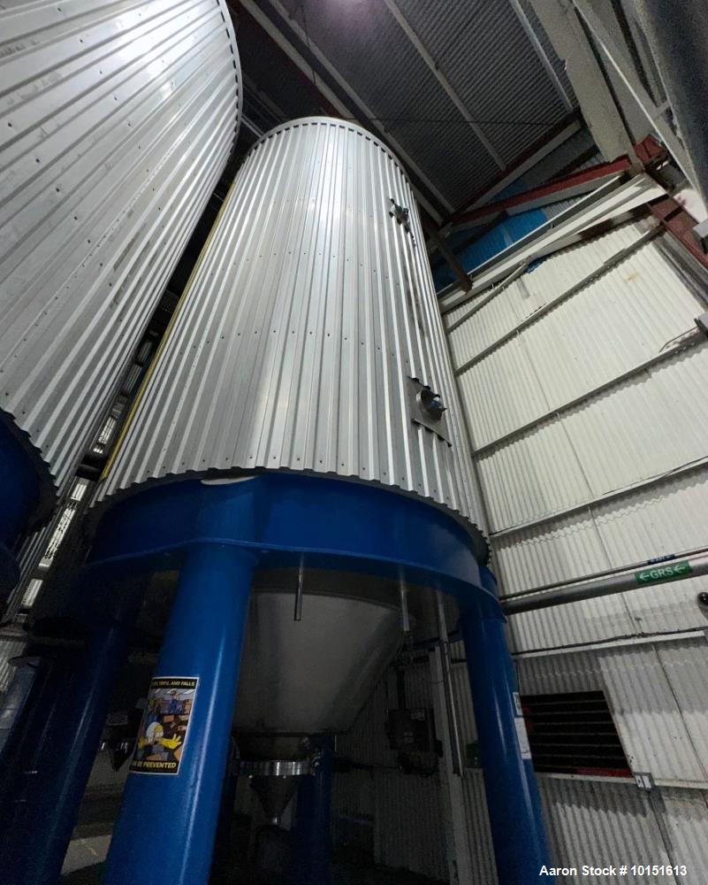 Industrial 9,300 Gallon Fermentation Vessel – Ziemann Bauer 300 BBL