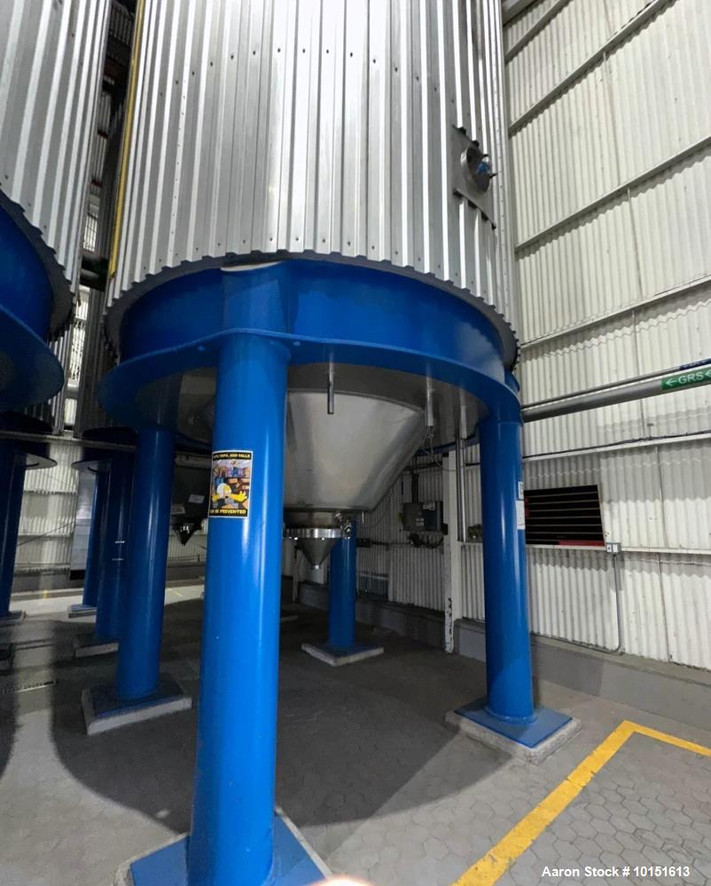 Industrial 9,300 Gallon Fermentation Vessel – Ziemann Bauer 300 BBL