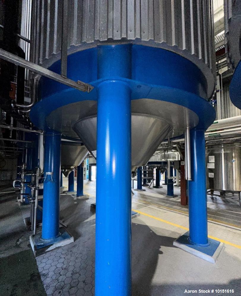 300 BBL Cone Bottom Fermentation Tank – Ziemann Bauer Stainless