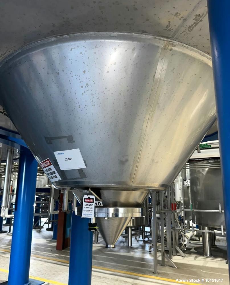 Brewery-Grade 9,300 Gallon Ziemann Bauer Fermenter Tank