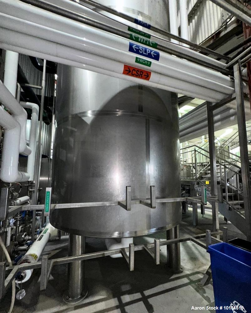 Ziemann Bauer Stainless Steel 300 BBL Pressure Fermentation Vessel