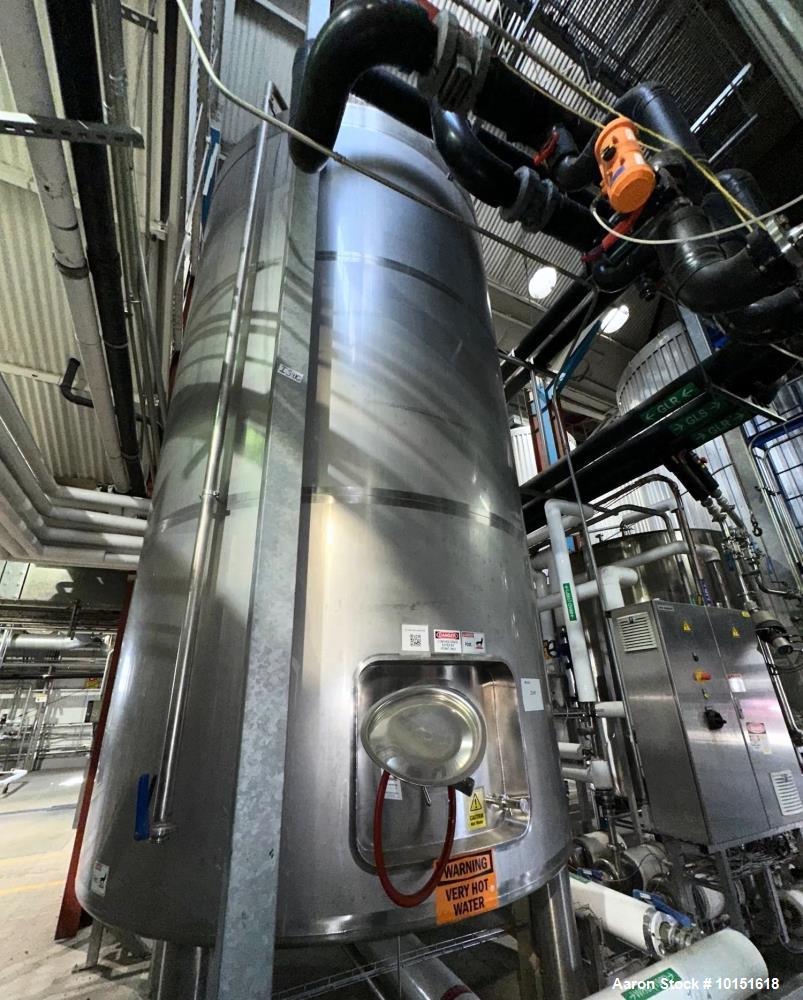 Ziemann Bauer Stainless Steel 300 BBL Pressure Fermentation Vessel