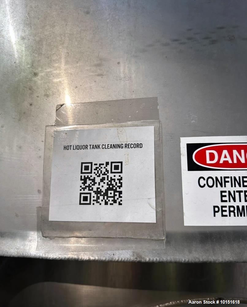 Ziemann Bauer Stainless Steel 300 BBL Pressure Fermentation Vessel