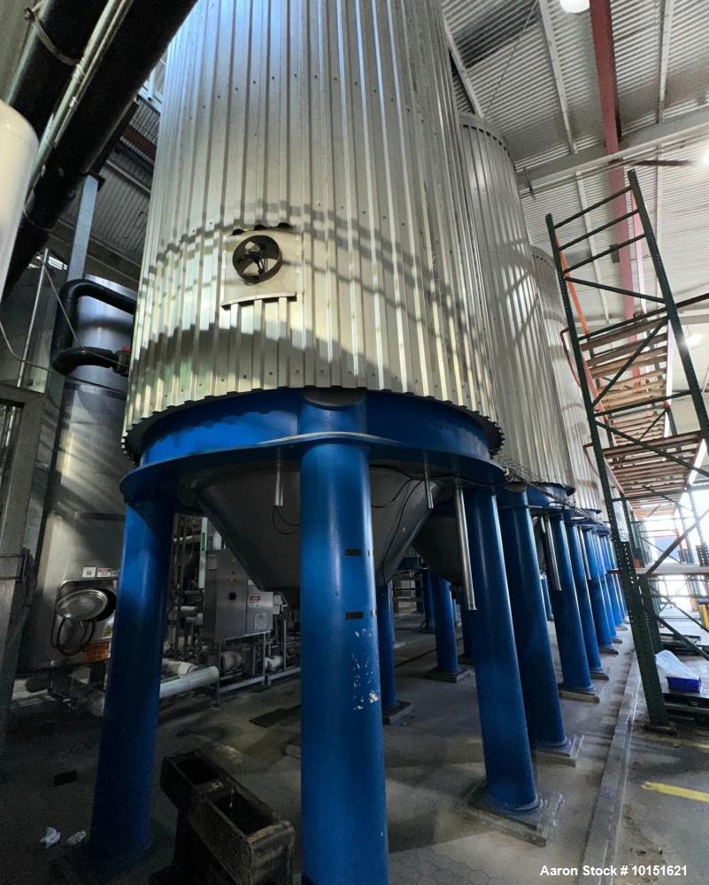 Used Ziemann Bauer 6,200 Gallon Jacketed Pressure Vessel | 200 BBL Stainless Fermentation Tank