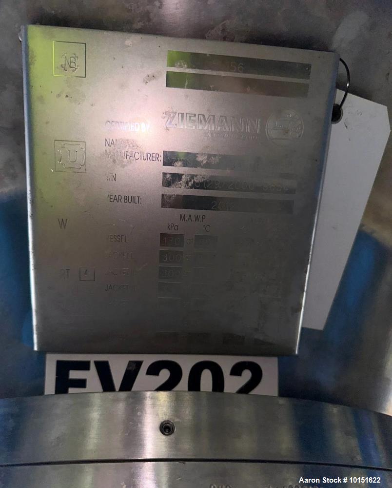 Ziemann Bauer 200 BBL Fermentation Tank – 6,200 Gallon Stainless Vessel