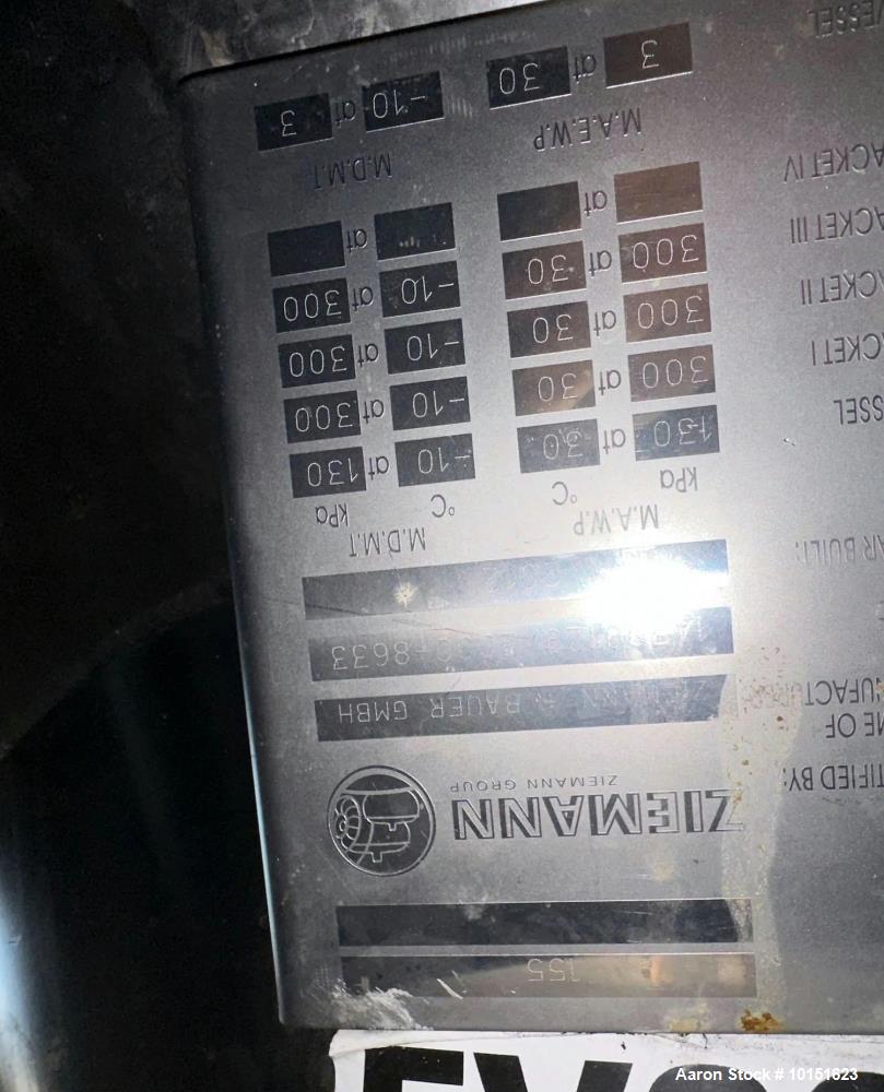 6,200 Gallon Jacketed Fermenter – Ziemann Bauer Brewery Tank