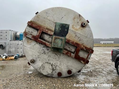 Used-10000 Gallon Stainless Steel Jacketed Mixing Tank