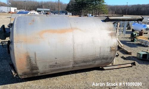 Used-10000 Gallon Stainless Steel Mixing Tank