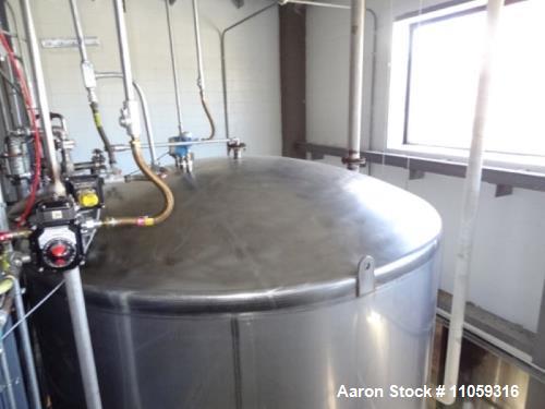 11,500 Gallon Stainless Steel Mixing Tank