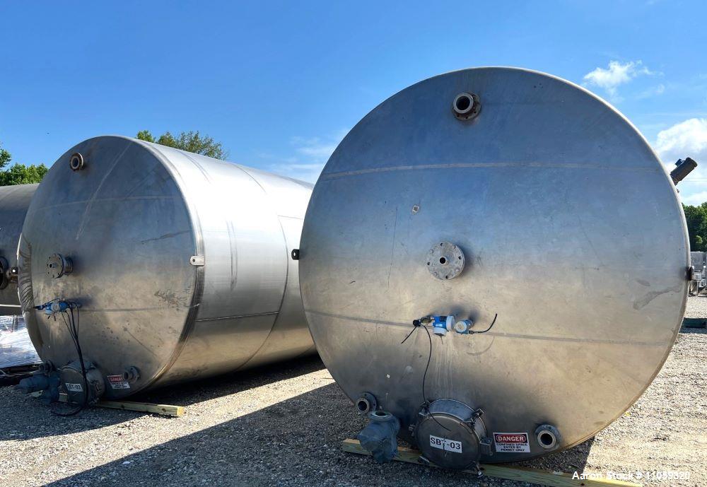 11,500 Gallon Stainless Steel Mixing Tank