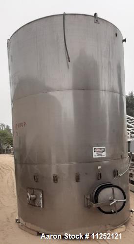 Used- Stainless Steel Tank, 5,215 Gallons