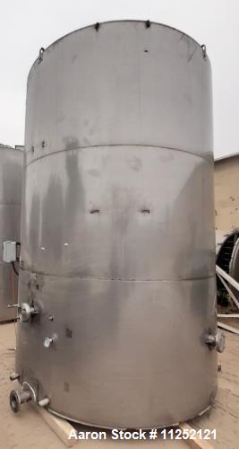 Used- Stainless Steel Tank, 5,215 Gallons