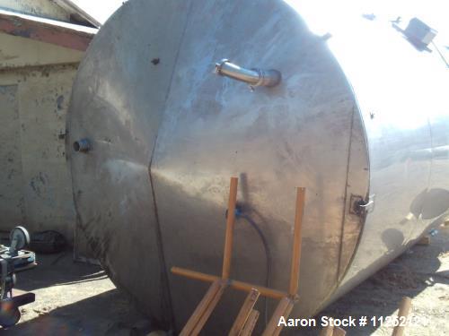 Used- Stainless Steel Tank, 5,215 Gallons