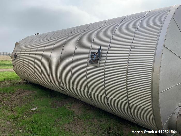 Used-Stainless Steel Insulated Storage Tank, Approximately 11,500 Gallon