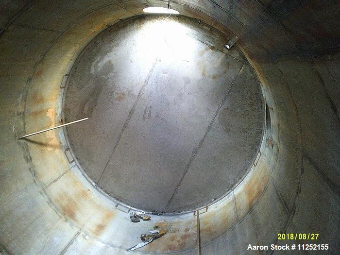 Used-11,500 Gallon Stainless Steel Tank