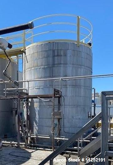 Used-12,500 Gallon Stainless Steel Tank