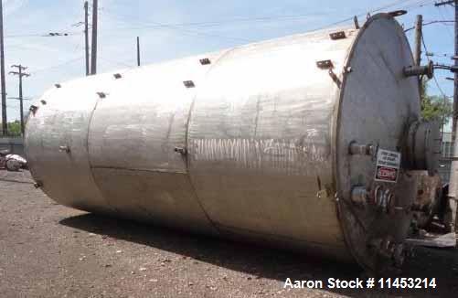 Used- 15000 Gallon Stainless Steel Storage Tank