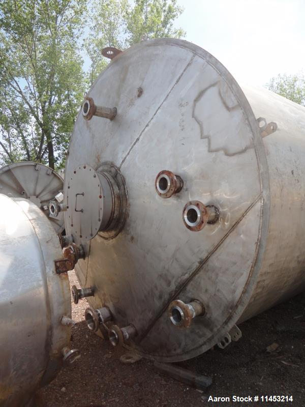 Used- 15000 Gallon Stainless Steel Storage Tank