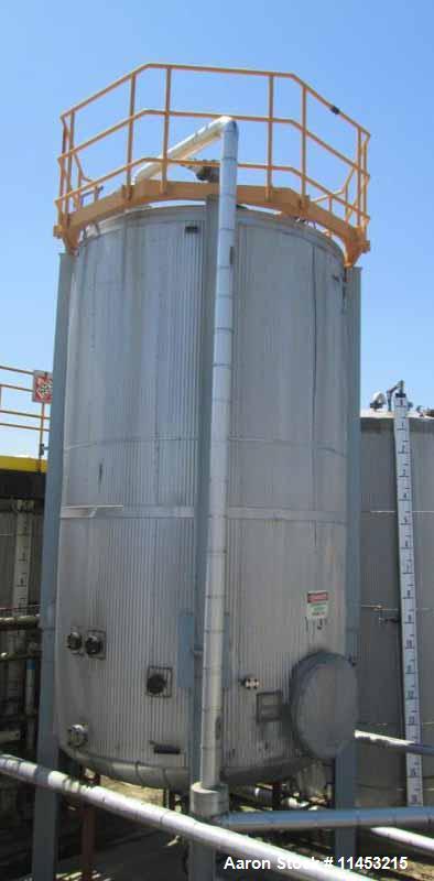 Used- 7,500 Gallon Stainless Steel Storage Tank