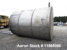 Used 5700 Gallon Working Capacity (approximately), T304 Stainless Steel Vertical