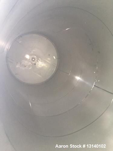 Used-Approximately 25,000 Gallon 304 Stainless Steel Vertical Tank