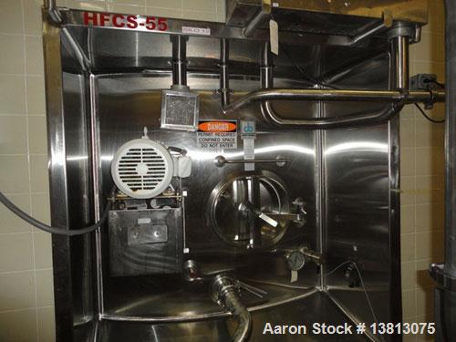 Used 20,000 Gallon Jacketed Silo, mild steel exterior and stainless steel interior. Jacket coils are located in the bottom 1/3 of the tank. 7 1/2 hp, 240/480V, 60 hz. Agitator mounted at bottom side ...