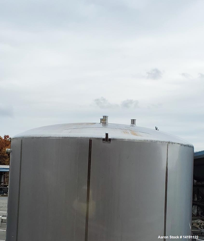 Used-SFI 6,000 Gallon Stainless Steel Tank