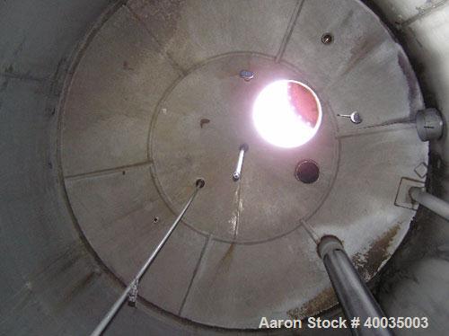 Used: Hammond Iron Works Tank, 15,000 gallon, 316 stainless steel, 11' diameter x 21' high, vertical.  Cone top and flat bottom. Insulated.  This tank has an API rating for outside storage.  MFRS. A....