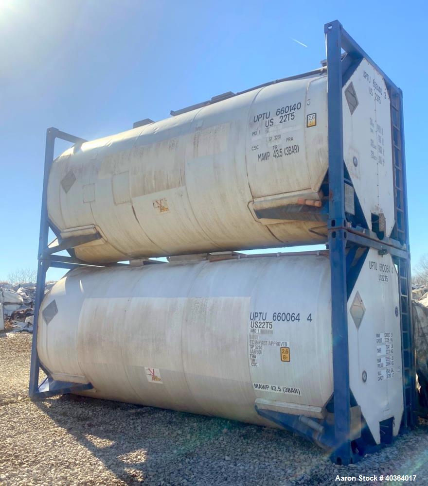 Used-Tank, 6600 Gallon Single Compartment Insulated ISO Tank Container