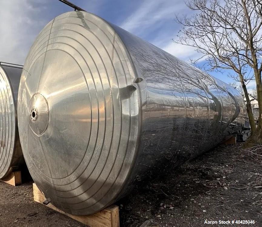 Used Herpasur SA 29,062 Gallon Stainless Steel Storage Tank - Industrial Food Grade