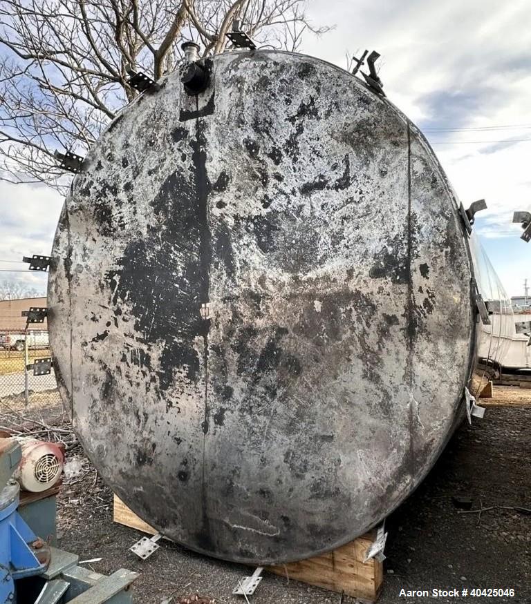 Used Herpasur SA 29,062 Gallon Stainless Steel Storage Tank - Industrial Food Grade