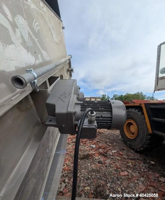 Used 6,800 Gallon ICCNW 304 SS Mix Tank – 4-Blade Agitator, Load Cells, 5 HP Drive