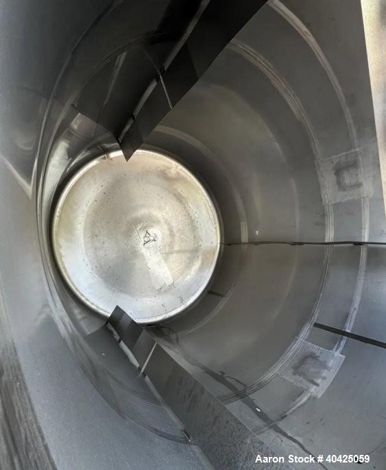 Used ICCNW 304 Stainless Steel Mixing Tank, 6,800 Gal. Single wall
