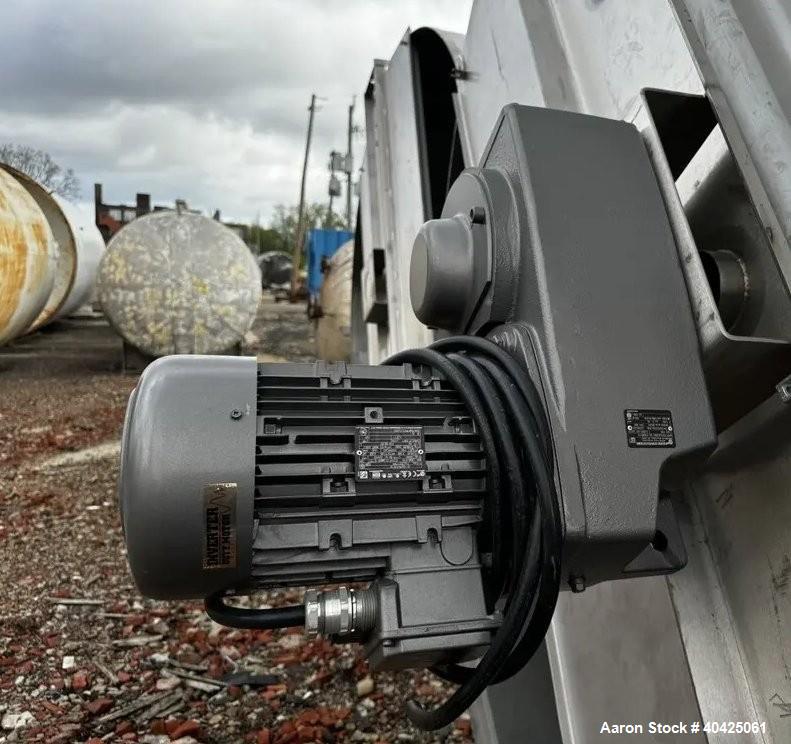 Used 6,800 Gallon 304 SS Mix Tank by ICCNW – Single-Wall, 5 HP Agitator, Load Cells (TK 213)