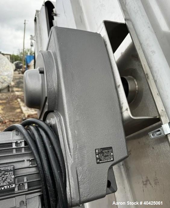 Used 6,800 Gallon 304 SS Mix Tank by ICCNW – Single-Wall, 5 HP Agitator, Load Cells (TK 213)