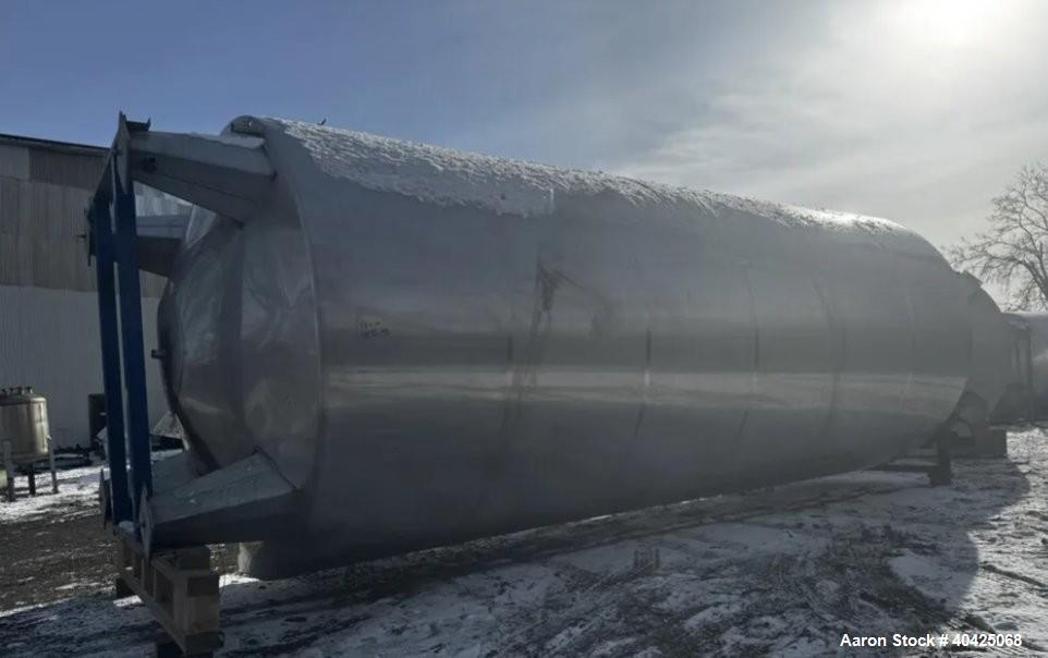 Used Rolec 25,931 Gallon Stainless Steel Storage Tank – Jacketed Brewery Vessel with Multi-Zone Heating