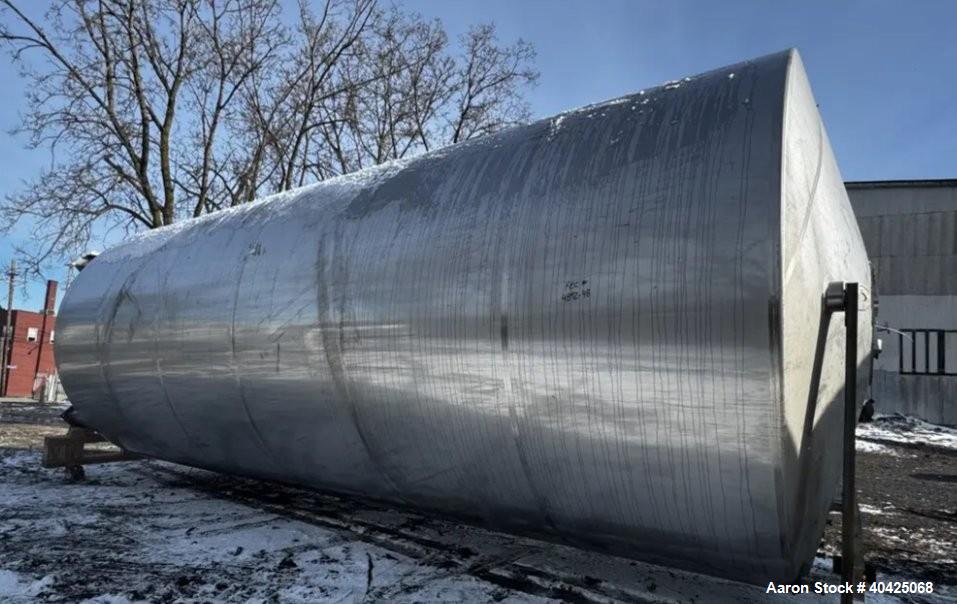Used Rolec 25,931 Gallon Stainless Steel Storage Tank – Jacketed Brewery Vessel with Multi-Zone Heating